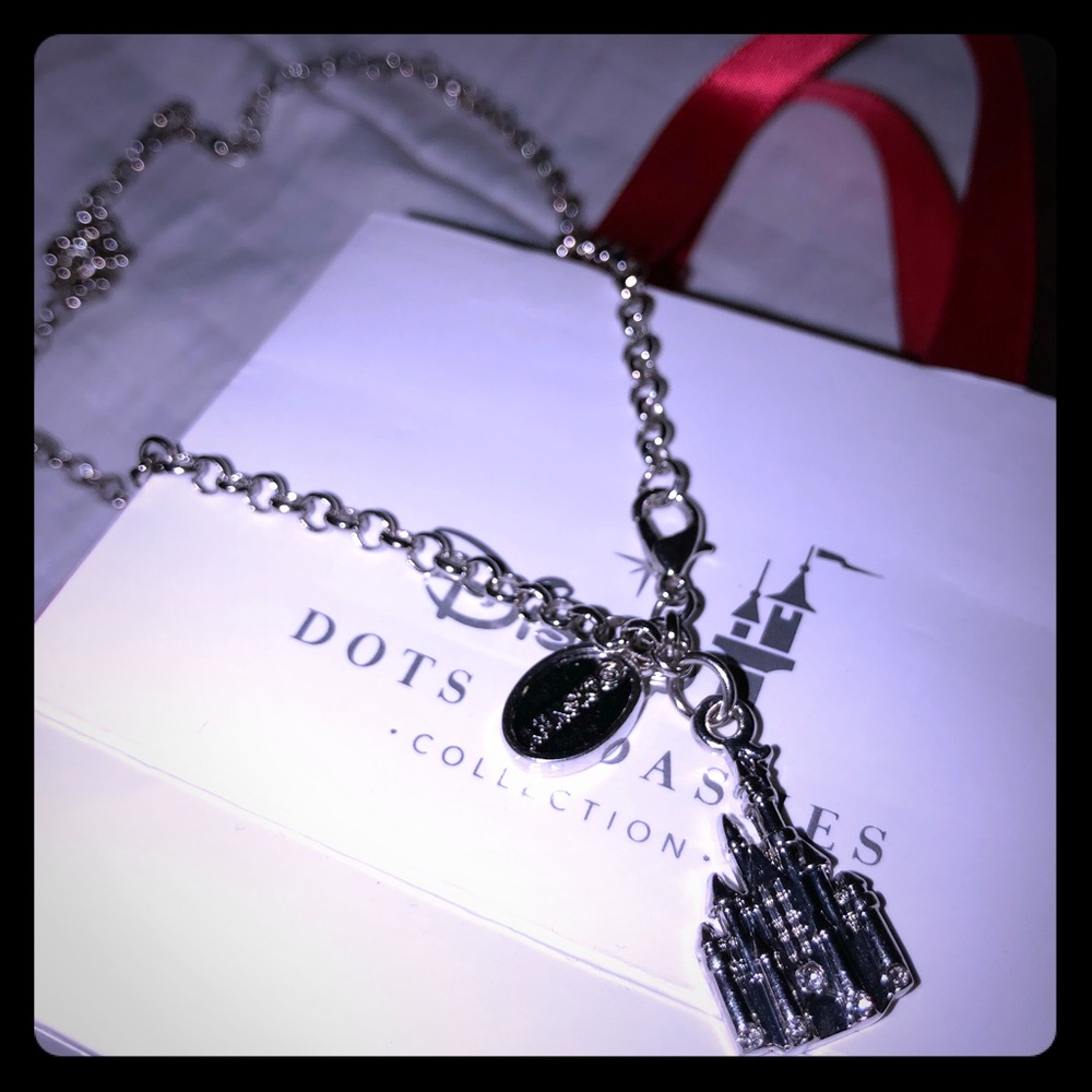 DisneyPark 2pieces castle Necklaces & bracelet